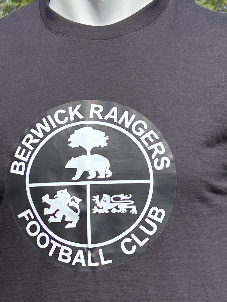 BRFC round logo - Black Cotton Tee
