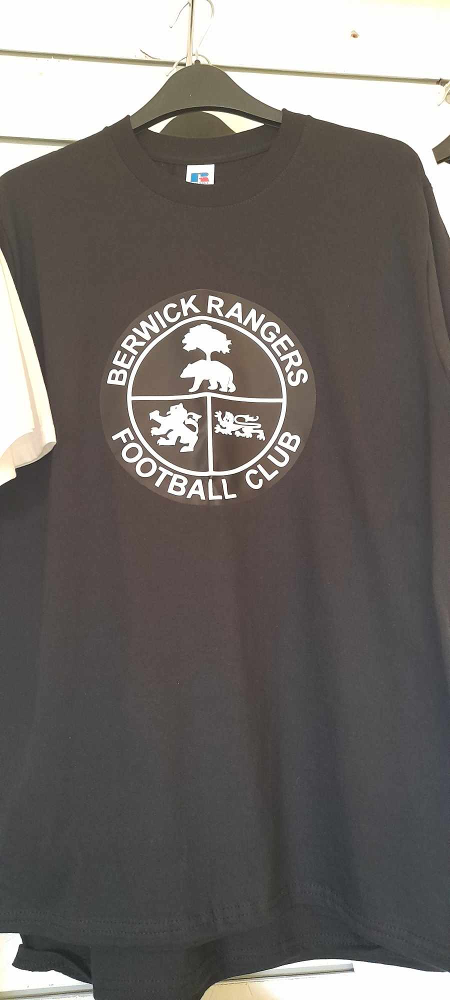 T-shirt de football Cove Rangers FC Cloud Design flambant neuf T-shirt de football Cove Rangers FC Cloud Design flambant neuf