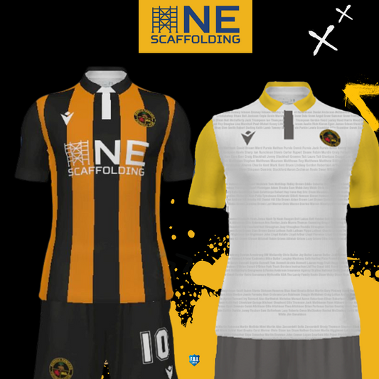 (Late pre-order) BRFC Macron Home Shirt 2025/26 (NE Scaffolding logo)