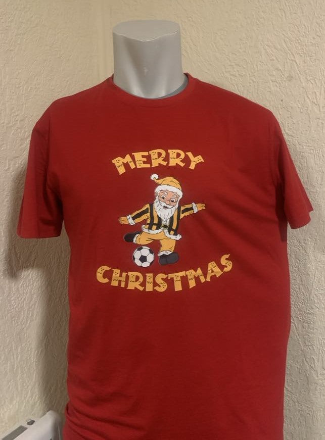 BRFC Footballing Santa Christmas Tee (Adult & Kids sizes)